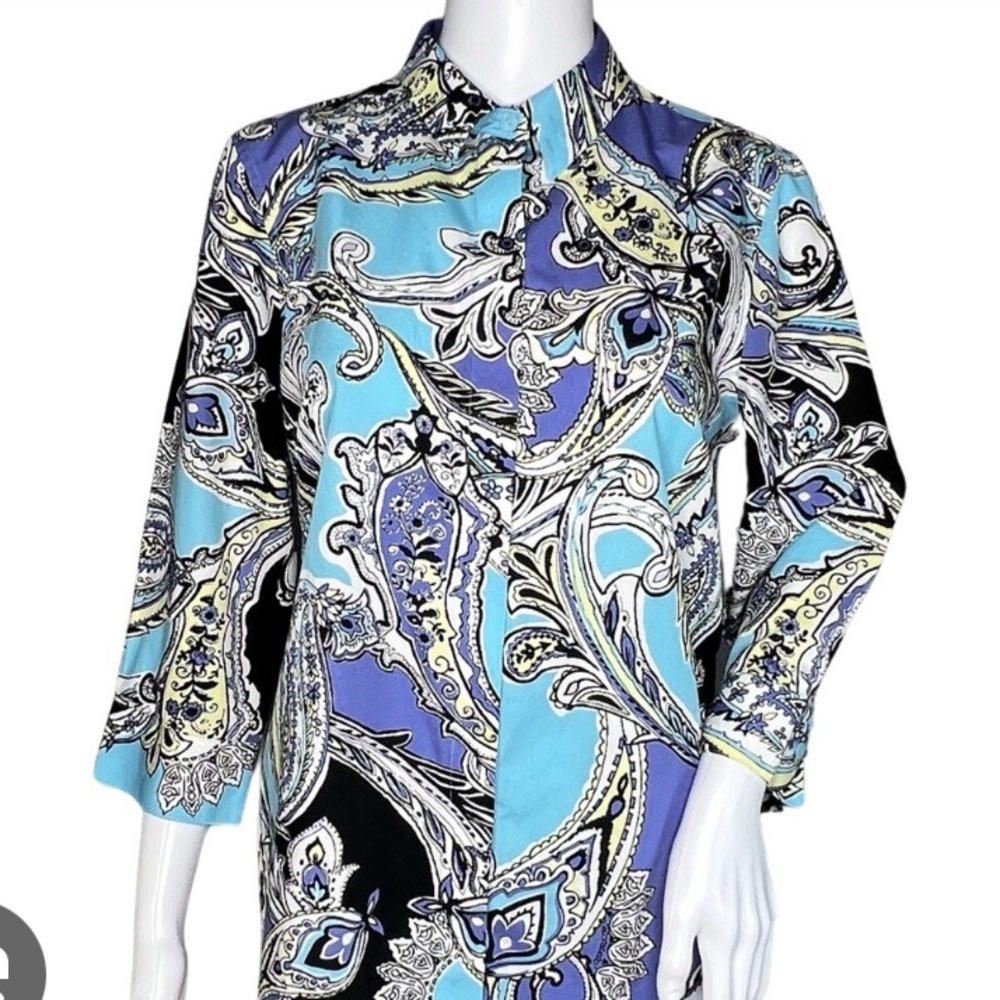 Chico's Multicolor Paisley Blouse
